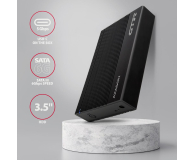 Axagon EE35-GTR USB-C 5Gbps RIBBED box 3,5" - 1485443 - zdjęcie 7
